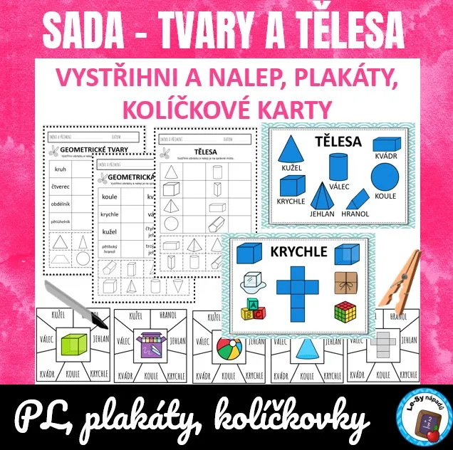 SADA - tvary a tělesa