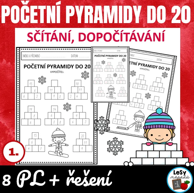 Početní pyramidy do 20 PL
