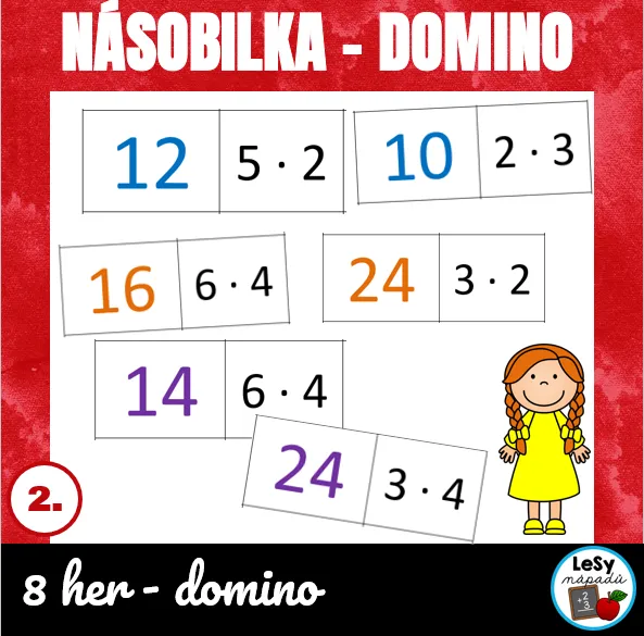 Násobilka - domino