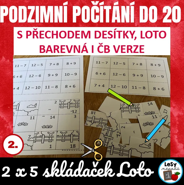 Podzimní loto do 20 s přechodem