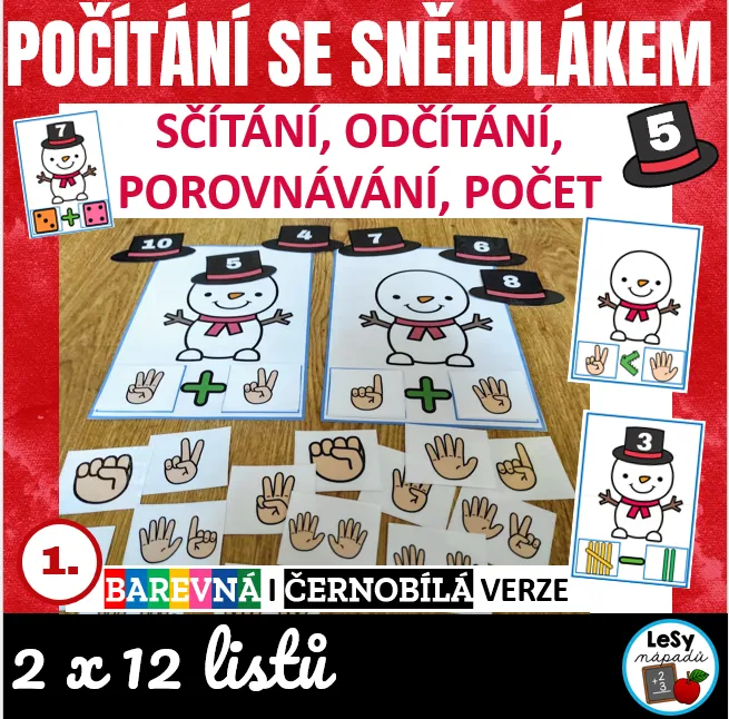 Počítání se sněhulákem