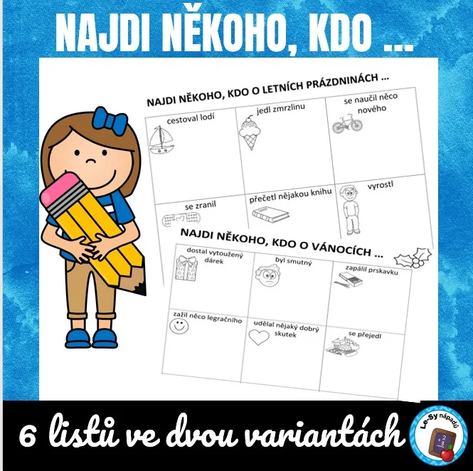 Najdi někoho, kdo ...