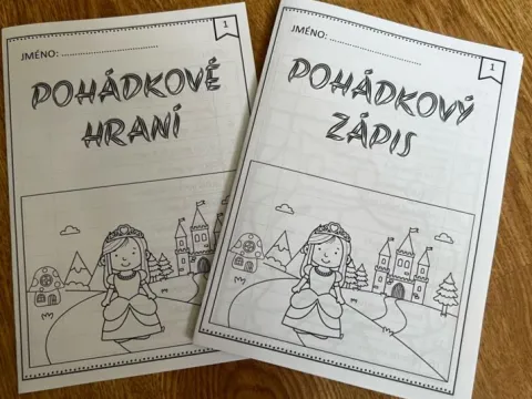 Materiál Pohádkové hraní/Pohádkový zápis použitý ve třídě