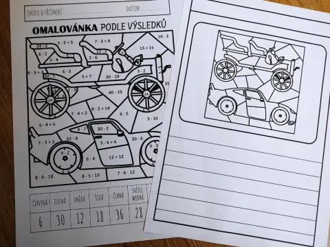 Materiál SADA - Život kdysi a nyní použitý ve třídě