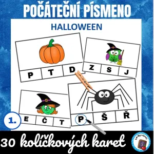 Halloween - počáteční písmeno