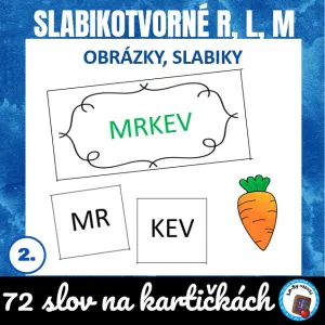 Slabikotvorné r l m 