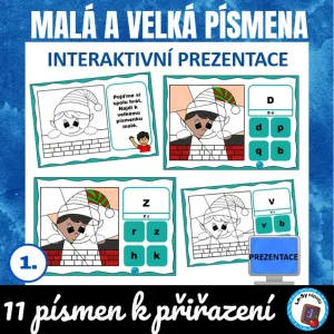 Malá a velká písmena se skřítkem