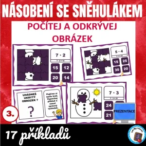 Násobení se sněhulákem