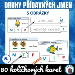 Druhy přídavných jmen s obrázky