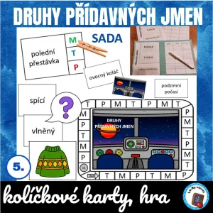 SADA - Druhy přídavných jmen