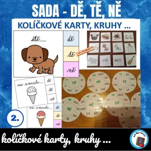 SADA - dě, tě, ně