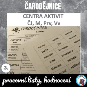 Čarodějnice - centra aktivit