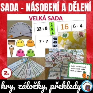 VELKÁ SADA - Násobení a dělení