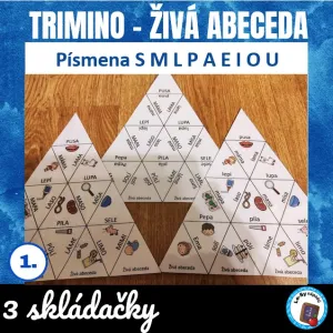 Trimino - Živá abeceda