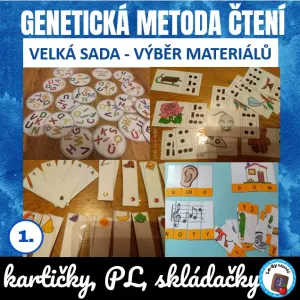 VÝBĚR MATERIÁLŮ - genetická metoda čtení