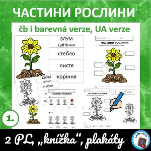 Části kvetoucí rostliny UA zdarma