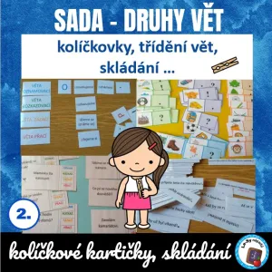 SADA - druhy vět