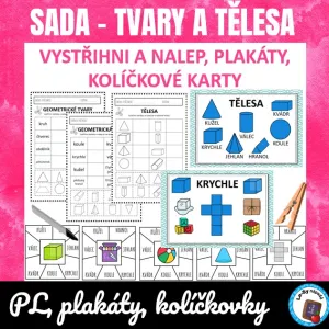 SADA - tvary a tělesa