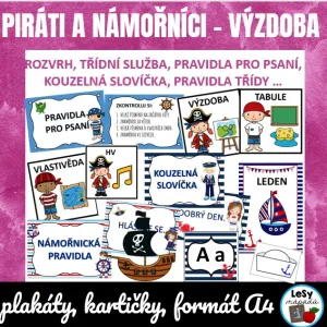 SADA - výzdoba třídy, moře