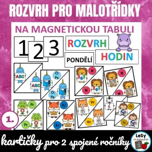 Velký rozvrh hodin pro malotřídky