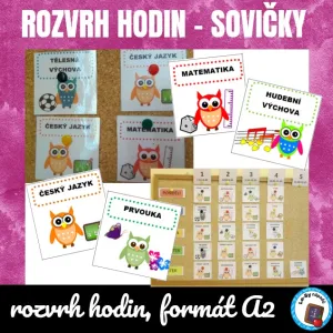 Rozvrh hodin - sovičky