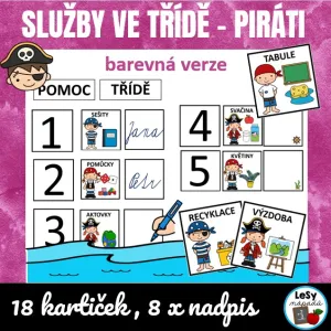 Služby ve třídě - piráti