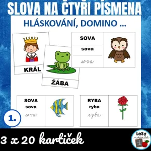 Hláskování slov na 4 písmena