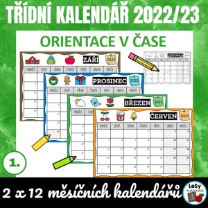 Třídní kalendář 2022/2023