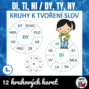 Di, ti, ni/dy, ty, ny - kruhy