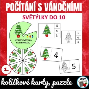 Spočítej světýlka na stromečku
