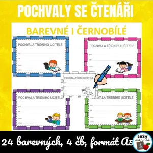 Pochvaly třídního učitele se čtenáři