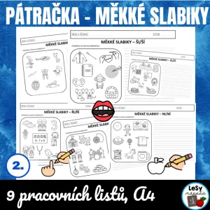 Pátračka - měkké slabiky
