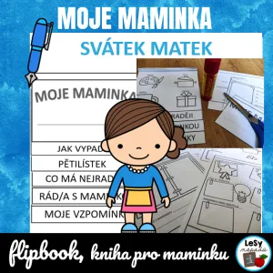 Den matek - flipbook pro maminku