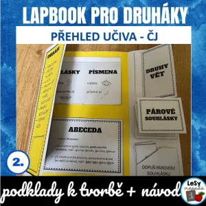 Lapbook pro druháky - český jazyk