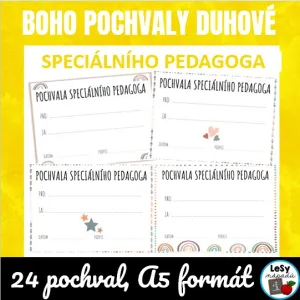 Pochvala speciálního pedagoga