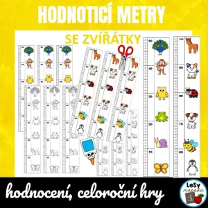 Hodnoticí metr - zvířátka