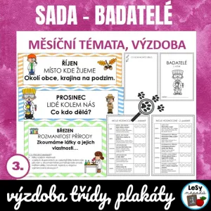 SADA - Badatelé pro 3. ročník, zdarma
