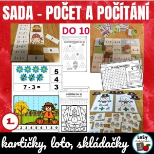 VELKÁ SADA - počet a počítání do 10