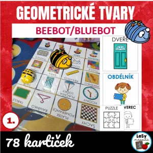 Geometrické tvary - beebot/bluebot