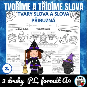 Tvoříme a třídíme slova