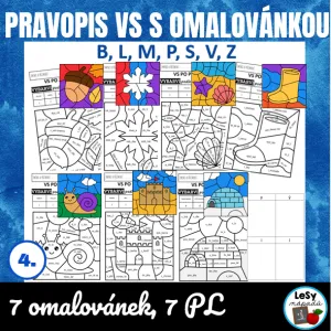 Pravopis VS s omalovánkou