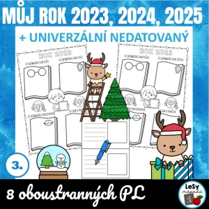 Můj rok 2023, 2024, 2025 + univerzální