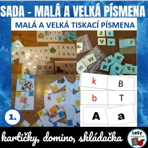 SADA - malá a velká tiskací písmena