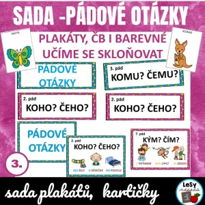 SADA - Plakáty pádové otázky