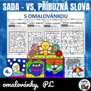 SADA - vyjmenovaná slova, slova příbuzná 
