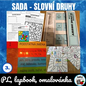 SADA - slovní druhy