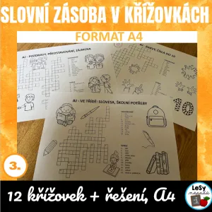 Anglická slovíčka v křížovkách