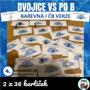 Dvojice vyjmenovaných slov po B