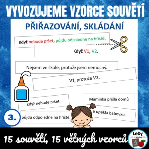 Vyvozujeme vzorec souvětí