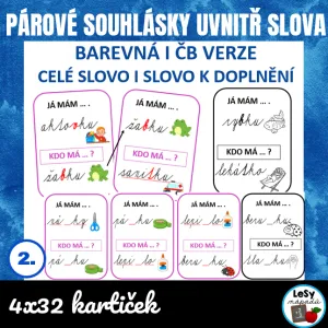 Já mám, kdo má - párové souhlásky uvnitř slova